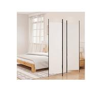 vidaXL Cloison de Séparation 3 Panneaux Séparateur de Pièce Pliable Diviseur Écran d'Intimité Paravent Décoration Salon 350178