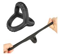 KaMieeg Anneau De Yoga Multifonctionnel Et Puissant en Forme De Y - Anneau D'entraînement pour Exercices De Yoga, Silicone Doux Et Confortable, Conservant La Dureté des Accessoires Aubergine - K5