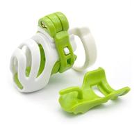 KaMieeg - Équipement d'exercice - 1 Cadenas De Protection en Plastique avec Clé Et Anneau, Comfort Wear Fitness Protector - Blanc - Vert - Cadeau Original - K7