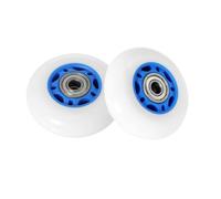 KAMIER Ripstik Roues de rechange 76 mm x 24 mm pour Razor Rip Stik Ripsurf Casterboard 360° RipRider FlashRider PowerRider Caster Trike Kids Mini Scooter Skateboarded Roulette Pièces Bleu