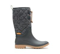 Kamik Abigail Bottes Tex Moonboots Noir Combiné, Sans Fermeture