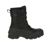 Kamik Alborgplus Bottes Moonboots Goretex Noir, Tissu, Semelle Plate, Lacets