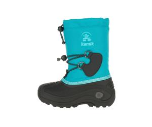 Kamik Boots 'South Pole 4' turquoise / noir, Taille 36