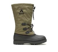 Kamik Bottes d'hiver imperméables Canuck par temps froid pour homme, Olive foncé, 7