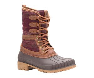 Kamik - Bottes d'hiver - Sienna 3 Dark Brown pour Femme en Cuir - Taille 38 - Marron Marron 38