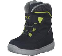 Kamik Chaussures d'hiver STANCE2 pour garçon, Bleu marine/jaune, 24 EU
