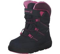 Kamik Garçon Fille Stance2 Botte de Neige, Bleu Marine/Magenta Nam, 24 EU