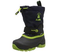 Kamik Garçon Mixte Enfant Waterbug9g Bottes de Neige, Bleu (Navy Lime Nlm), 25 EU
