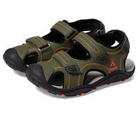 Kamik Garçon Unisex Kinder Seaturtle2 Sandale Plate, Olive, 24 EU