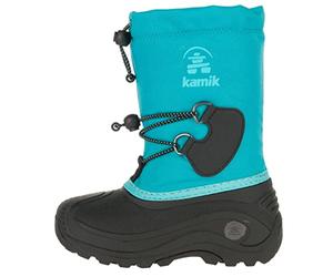 Kamik Mixte Enfant Southpole4 Garçon - Gris - Teal Tea turquoise., 33/34 EU