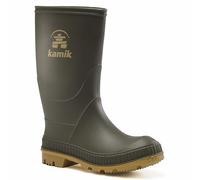 Kamik Stomp, Bottes & bottines de pluie mixte enfant, Vert (Olive Oli), 35 EU
