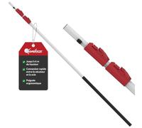 KAMIKAZE Perche multifonction télescopique 3 brins réglables de 2 à 6 m en aluminium anodisé, poignées antidérapantes, compatible MT330BH, MT360BH, sécateurs et outils WOLF-Garten