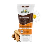 Kamill Crème pour les mains pour homme - 75 ml - Crème végétalienne - Soin des mains et des ongles avec camomille bio et bois de santal - Format voyage - Apaisante et hydratante