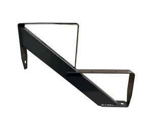 Kaminbau Mierzwa - Monte-escalier en bois, 2 marches, hauteur : 34 cm, anthracite