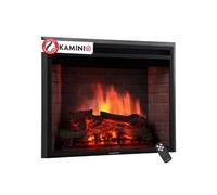 KAMINIO® Luca Pro 30 Cheminée électrique encastrable chauffante