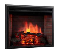 KAMINIO® Luca Pro 23 Cheminée électrique encastrable chauffante