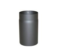 Kamino-Flam Tuyau de Poêle Ø 120 mm, Tube Droit pour Conduit de Fumée en Acier Laqué Senotherm, Conduit de Cheminée Longueur env. 250 mm, Tuyau de Raccordement Testé EN-1856-2, Gris