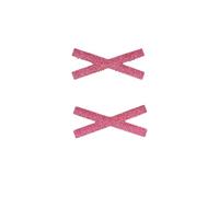 Kamipita Cross X Mini Type, 5 x 2,1 cm, lot de 2, pinces à cheveux anti-taches, épingles à cheveux (rouge uni)