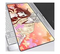 Kamisama Love 800x300mm Speed Gaming Tapis de Souris, XL Anime Mouse Pad - Surface spéciale améliore la Vitesse et la précision, 3mm Base en Caoutchouc Antidérapant Surface-pour Ordinateur et PC, B
