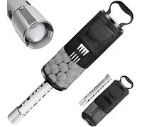 Kamitty Sac à Poils Longs pour balles de Golf, récupérateur de balles de Golf avec Tube Amovible en Alliage d'aluminium, Sac à Poils Longs de Golf avec Poche et Support en T, Peut contenir jusqu'à 80