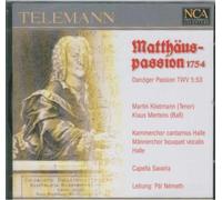 Kammerchor Halle - Matthäuspassion 1754 (Telemann