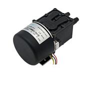 Kamoer 1,6 l/min KDLP1200 Micro pompe à liquide membrane 12 V 24 moteur sans balais auto-amorçante pression de 0,3 MPa for jet d'encre Robuste et étanche(KDLP1200-E-12B)