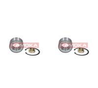 KAMOKA 2x Hub Kit Roulements Essieu Avant pour Honda Civic VI Hatchback Ej Ek Eu