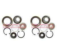 KAMOKA 2x Roulement de Roue Moyeu Arrière pour Ford Focus Break Mazda 2 Dnw Daw