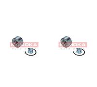 KAMOKA 2x Roulement de Roue Moyeu Essieu Avant pour Fiat Doblo 119 223 178E 178