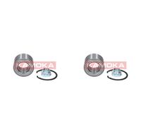 KAMOKA 2x Roulement de Roue Moyeu Roue Avant pour Toyota Avensis Break Corolla