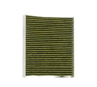 KAMOKA Filtre d'habitacle Filtre à air frais, Filtre à charbon actif, Filtre à poussière fine (PM 2.5), avec effet antibactérien, aux propriétés anti-allergènes, avec une activité antifongique, avec
