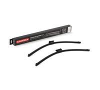 KAMOKA Flat Balai d'essuie-glace Kit Avant pour SKODA Fabia II 3/5 portes (542)