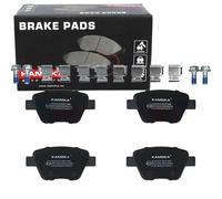 KAMOKA Jeu de garnitures de frein, frein à disque JQ101237 Compatible avec: AUDI A1, A1 Sportback, A3, A3 Cabriolet, A3 Sportback, SEAT ALTEA, ALTEA XL, LEON, LEON, LEON SC, LEON ST, SKODA OCTAVIA II