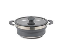 Kampa pliante Casserole 1.5 litre Gris Coque en silicone et ST/STL