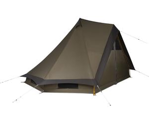 KAMPA - Tipi de camping 4 places - Pineveil 04 Lead Gray/Gargoyle en Aluminium - Kaki Kaki