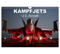 Kampfjets ¿ U.S. Aircraft (Wandkalender 2026 DIN A4 quer), CALVENDO Monatskalender: Die moderne Luftwaffe der USA