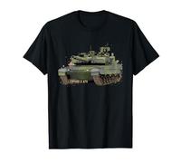 KAMPFPANZER LEOPARD 2 A7V Véhicule blindé Char de combat T-Shirt