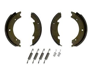 KAMPOL Automotive Kit Mâchoires de Frein Remorque 250x40 mm pour Essieu Knott, Jeu Complet de 4 Mâchoires et Ressorts pour Restaurer la Sécurité de Freinage