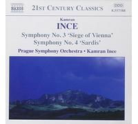 Kamran Ince – Symphonie Nr. 3+4 – NAXOS