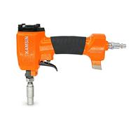 KAMSIN 1170 Cloueuse décorative pneumatique avec panneau de charge et manchon remplaçable, pistolet à clouer à air pour clous de tapisserie, épingles de tapisserie
