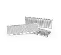 KAMSIN ST32 Lot de 400 clous en T pour béton de calibre 14, 32 mm de long, galvanisés, pour le travail du bois, la terrasse, le clouage du béton