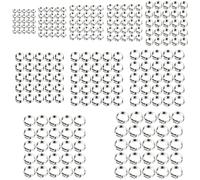 Kamtop Colliers de Serrage Spécifications multiples 7-21mm Colliers Serrage Professionnels en Acier Pince à induction Acier Iinoxydable 304 Certifié TVU Convient à Voiture Machine à Laver Pipeline