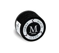 Kamui clair laminé Noir piscine de billard Cue Tip - 1 PC - 14 mm - Véritable