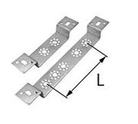 KAN-therm KAN-press 6 en 1 support de montage 1700210019 100 mm, pour Wandscheibe