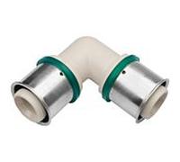 KAN-therm KAN-press Winkel 1009068048 50 mm, 90 °, PPSU, avec manchon de presse