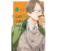 Quatre frères pour moi ! - Tome 6 - Akira Ozaki - Kana Eds - broché - Manga