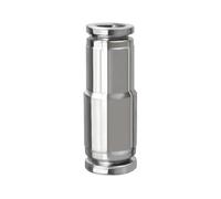 KanaAt PU PG 3 4 6 8 10 12 14 16 20 mm 1/4" 3/8" Réducteur égal pneumatique 304 en acier inoxydable Push In for connecter le raccord d'air à dégagement rapide(SS304,16-10mm)