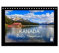 KANADA - Rocky Mountains (Tischkalender 2026 DIN A5 quer), CALVENDO Monatskalender: Bilderreise durch eine faszinierende Bergwelt