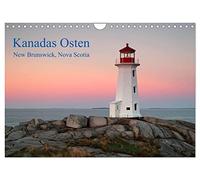Kanadas Osten (Wandkalender 2026 DIN A4 quer), CALVENDO Monatskalender: Bilder aus den maritimen Provinzen Nova Scotia und New Brunswick im Osten Kanadas