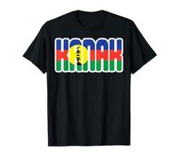 kanak idee cadeau design drapeau Nouvelle Calédonie T-Shirt